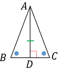 二等辺三角形であることの証明