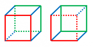 立方体と直方体の見取り図の書き方 具体例で学ぶ数学